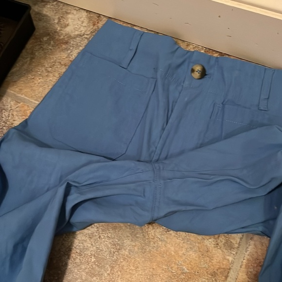 Anthropologie The Colette Cropped Wide-Leg Pants:Magic Fabric Sz 28 NWT READ - Picture 11 of 15